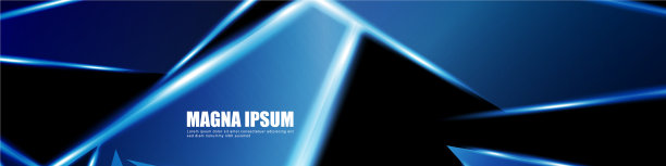 背景为发光三角形图案图片下载