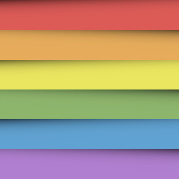 叠合彩色纸张的颜色图片下载