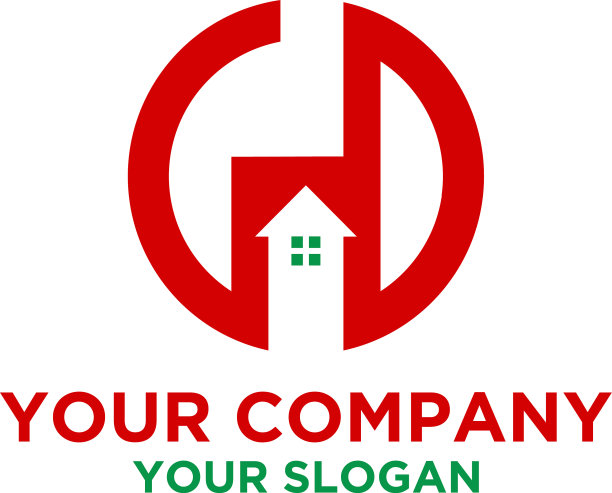 Gd家居标志设计图片下载