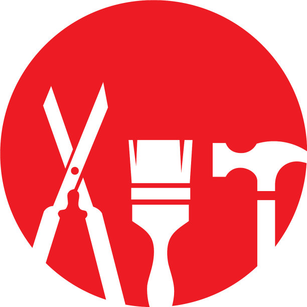 机修工服务标志创意修理符号图片下载