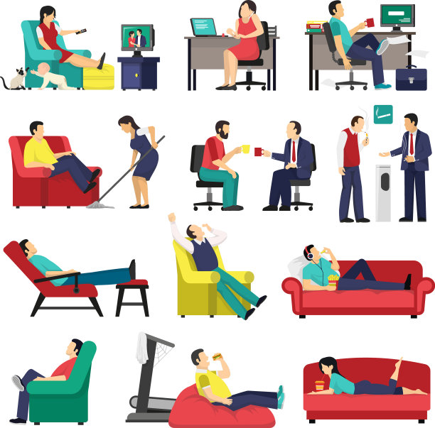 懒惰和疲倦的人定图片下载