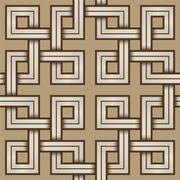 维京无缝图案-刻花-交织图片下载