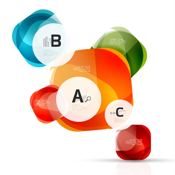 白色的方形和样本文本图片下载