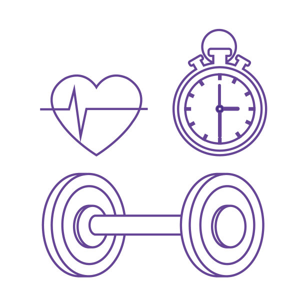 健康生活方式图标图片下载