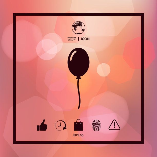 气球符号图标图片下载