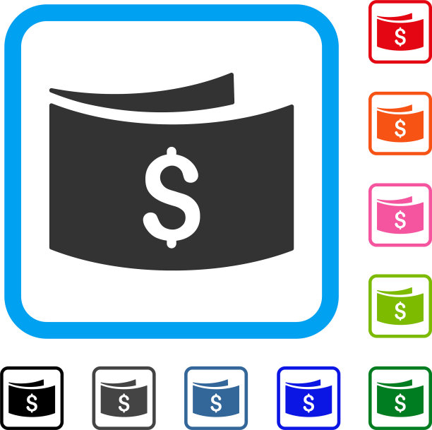 钞票框架图标图片下载