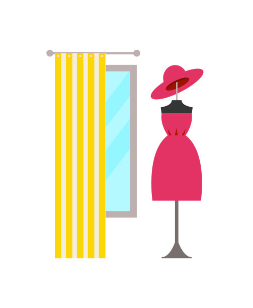 服装店和礼帽图片下载