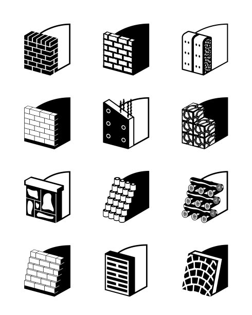 施工中的加固墙体图片下载
