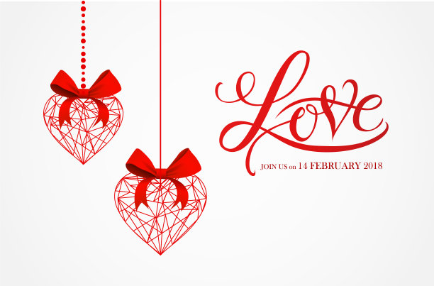 爱的象征在甜蜜的背景图片下载