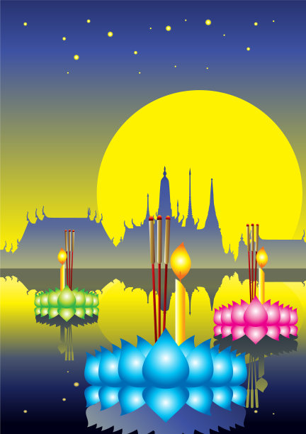 泰国krathong文化节图片下载