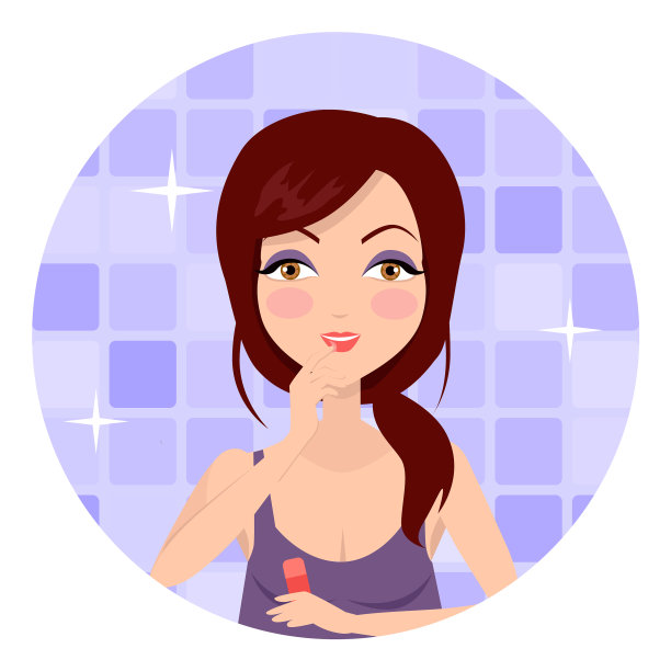 化妆美女图片下载