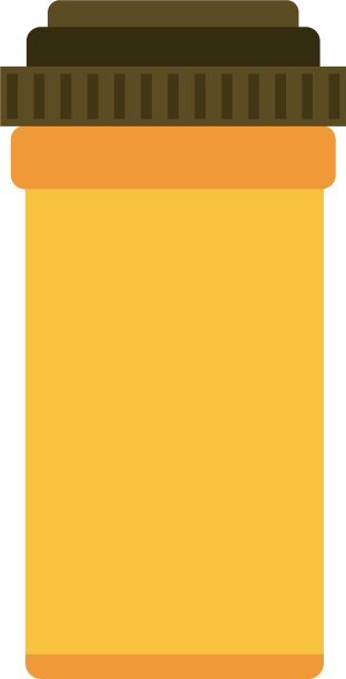 药瓶孤立图片下载