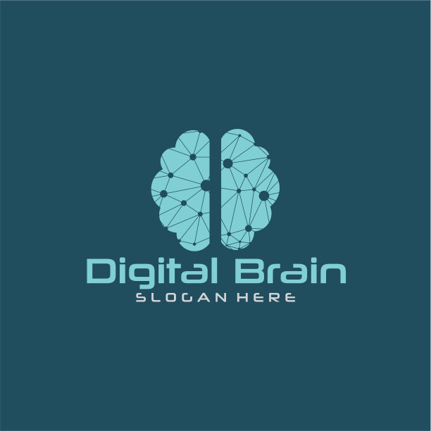 脑科技的标志图片下载