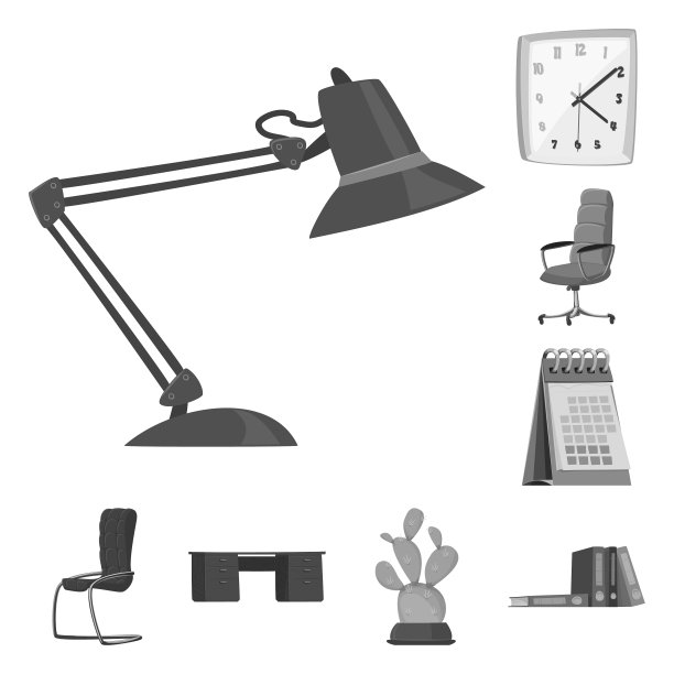 家具及工作标识的设计图片下载