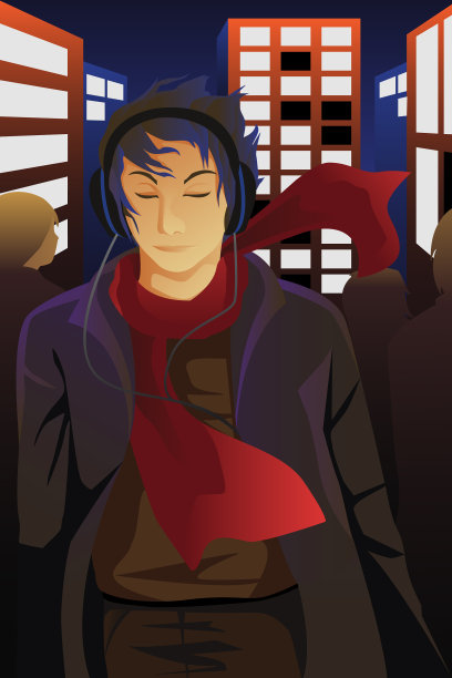 听音乐的人图片下载