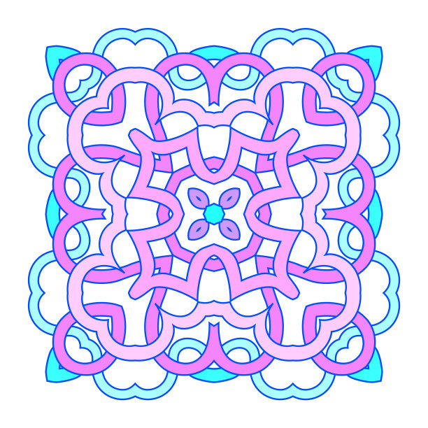 观赏广场曼荼罗图片下载