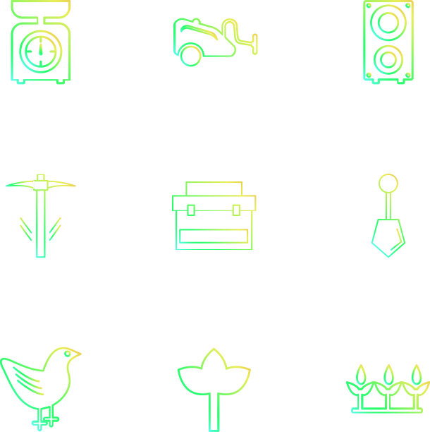 重量铲扬声器五金工具劳动图片下载