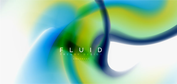 混合液体颜色流动抽象背景图片下载