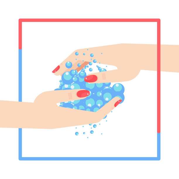 洗衣妇的手概念图片下载