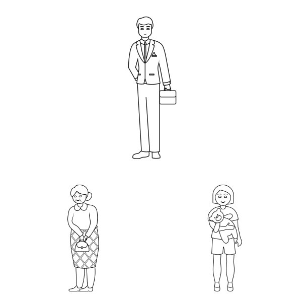 设计快乐而有个性的标志图片下载