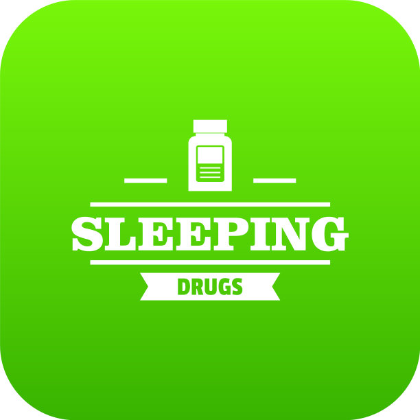 绿色安眠药图标图片下载