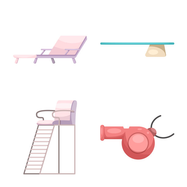 游泳池及游泳标志图片下载