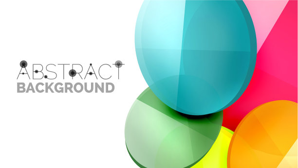 现代几何呈现背景图片下载