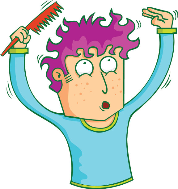 卷发男人图片下载