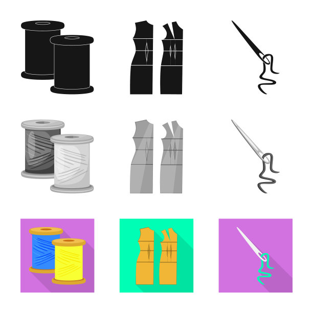 设计工艺和手工标识套图片下载