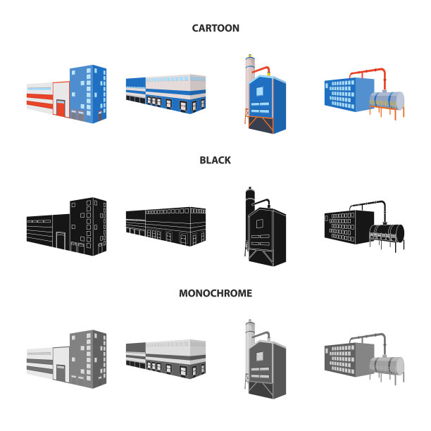 孤立对象建设和设备标识图片下载