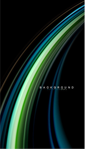 流体混合颜色波抽象图片下载