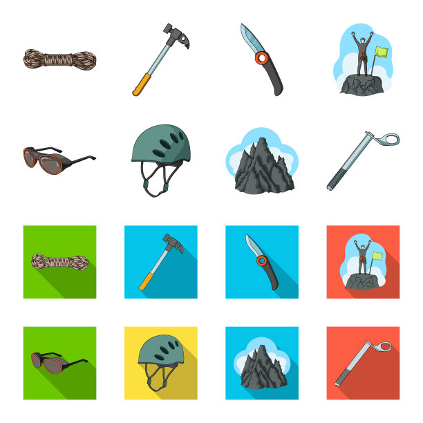 头盔护目镜楔形安全高峰在云端图片下载