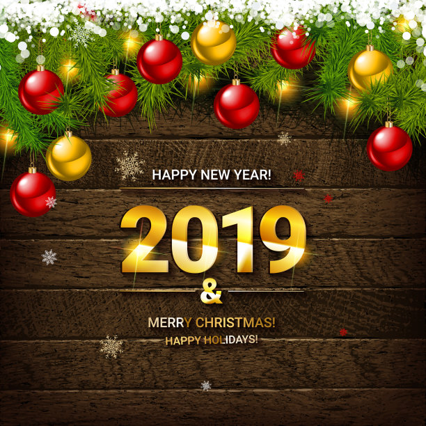 2019圣诞背景图片下载