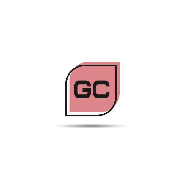 字母GC标志模板设计图片下载