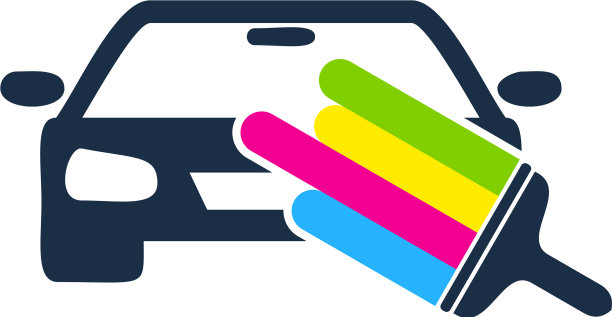 车辆油漆标志图标设计图片下载