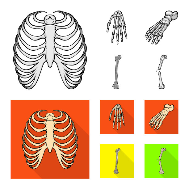 设计医药及临床标志套装图片下载