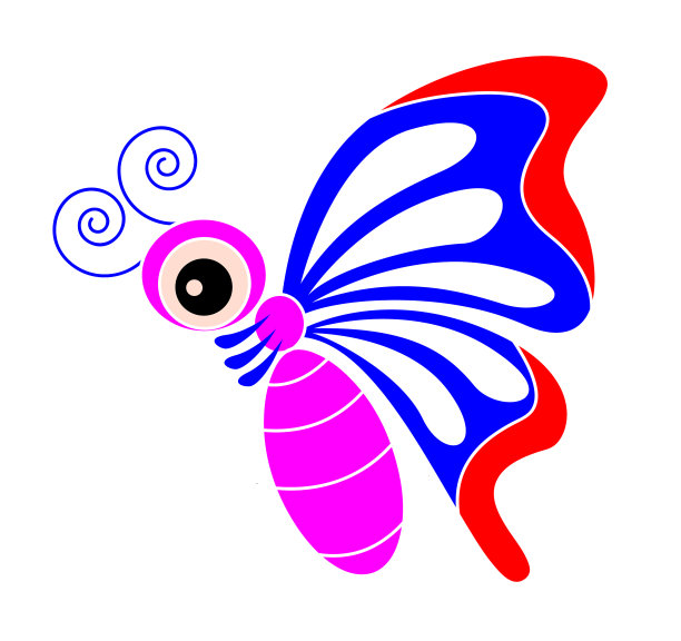 蝴蝶卡通图片下载