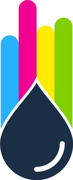 液体颜料Logo图标设计图片下载