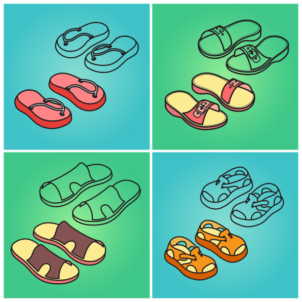 隔离鞋儿童夏季鞋图标se图片下载