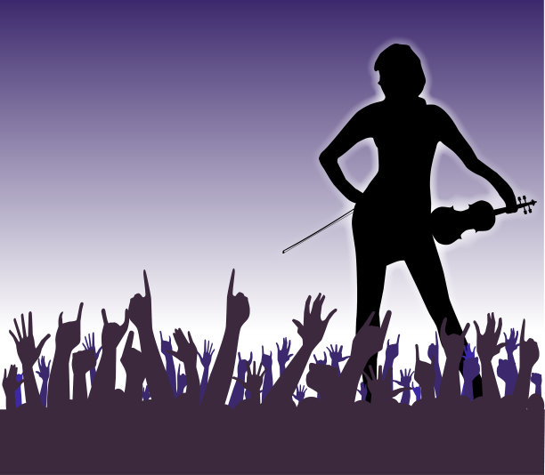 在舞台上图片下载