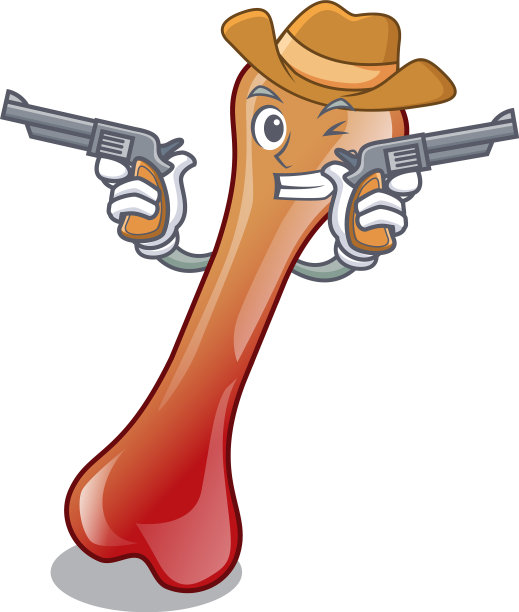 牛仔骨胶糖卡通人物图片下载