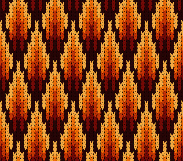 抽象图案与无缝针织纹理图片下载