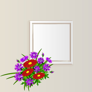 框架用鲜花图片下载