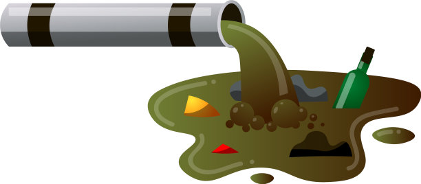 污水的污染和排放图片下载