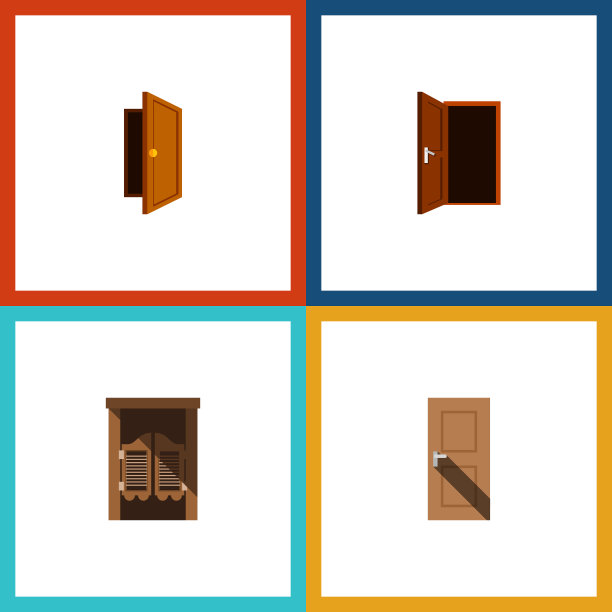 平面图标进场套入口入口沙龙图片下载