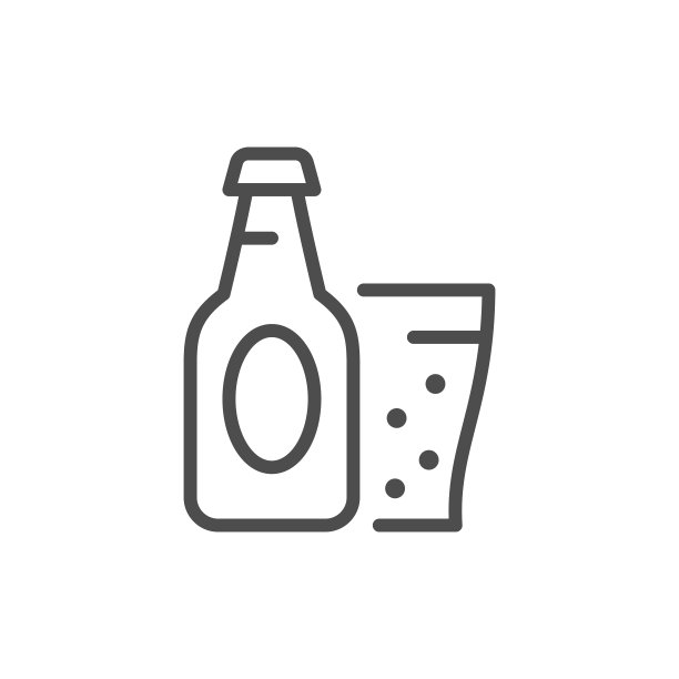 饮品线性图标图片下载