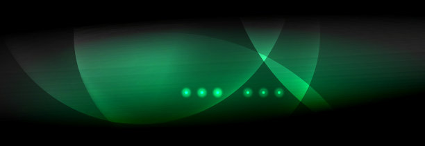 模糊的霓虹灯闪烁着流动的圆圈图片下载