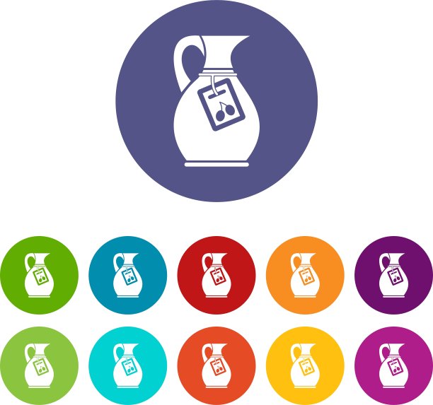 用橄榄油盛在壶中，摆上图标图片下载