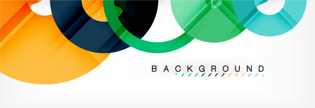 几何现代背景环抽象图片下载