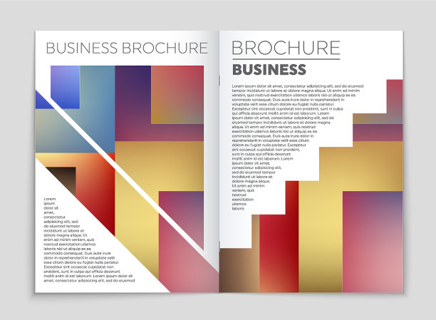 抽象布局的艺术背景设置图片下载